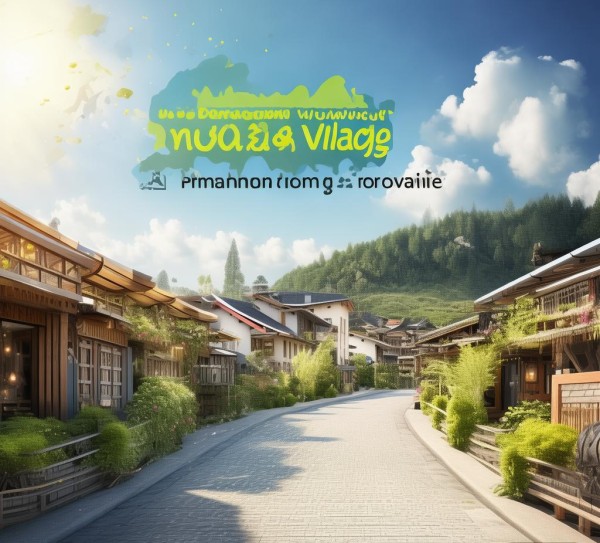 示范村广告规划设计，visual方案的视觉传播与品牌传播